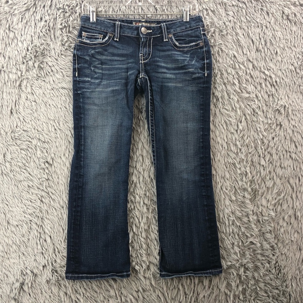 BKE Jeans Buckle Womens 27 Stella Cropped  Stretch BK18107 Denim Capris